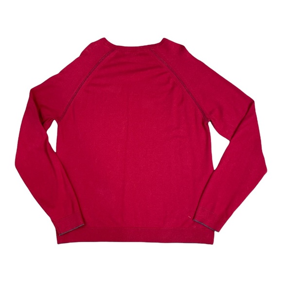 Ted Baker V-Neck Red Sweater [205] - Picture 2 of 3